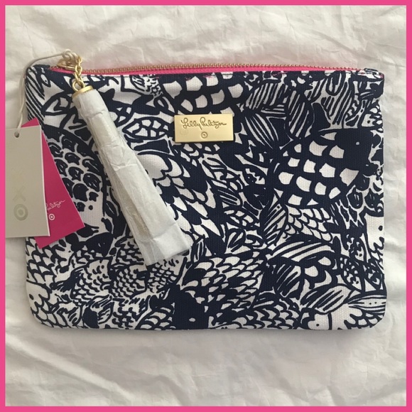 NWT Lilly Pulitzer for Target Upstream Clutch - Picture 3 of 3